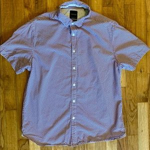Men’s button down shirt, large